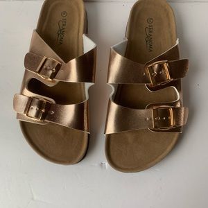 Seranoma Women Comfortable Cork Sandal sz 11 M.